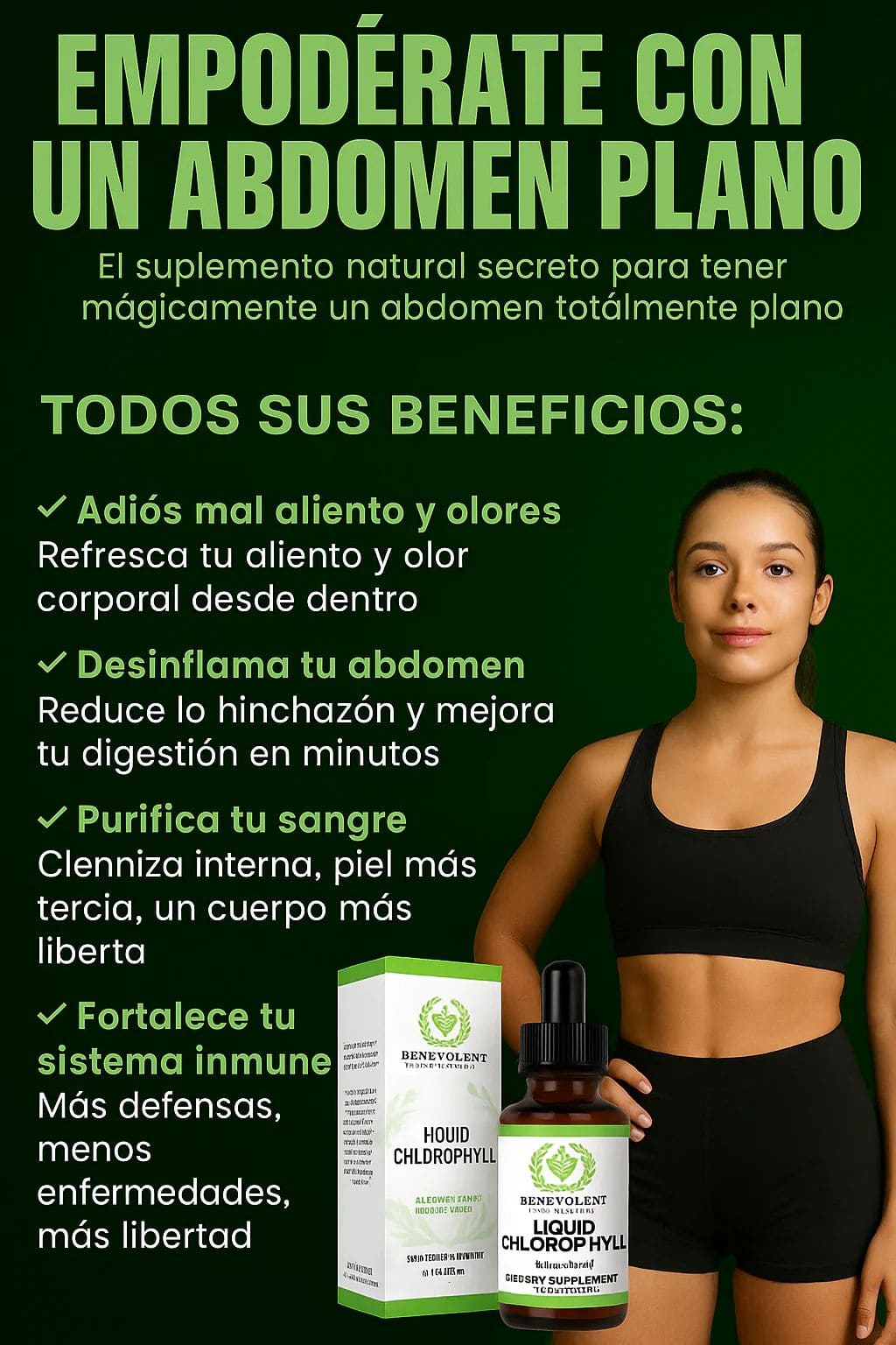Clorofila Liquida Benevolent® 🌿
