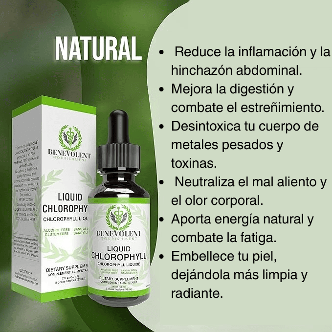 Clorofila Liquida Benevolent® 🌿